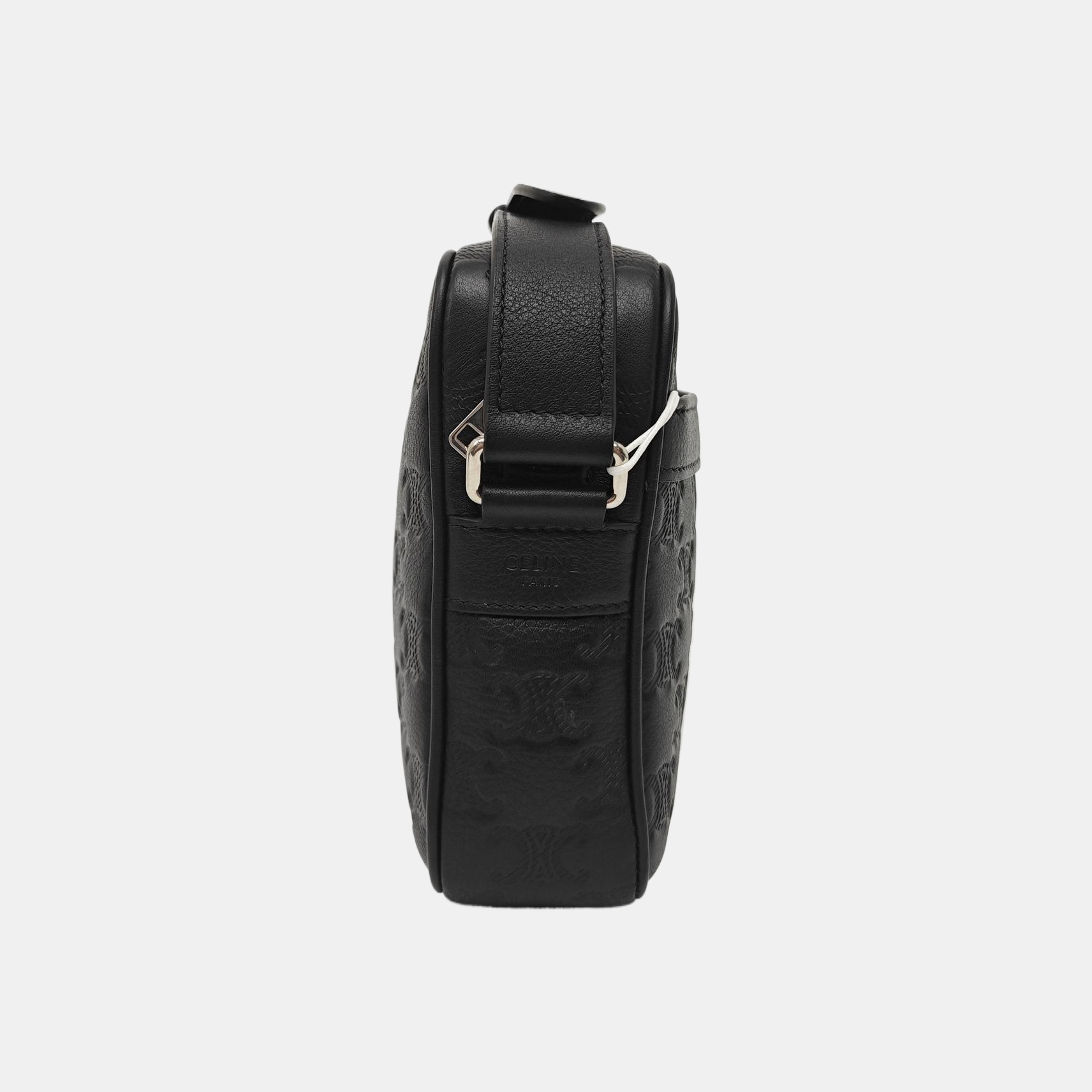 Calfskin Shoulder Bag Medium Black