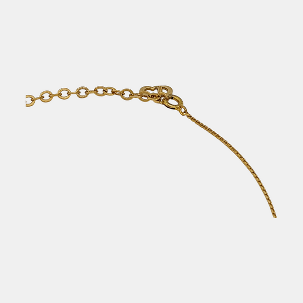 Petit CD Metal Gold Necklace