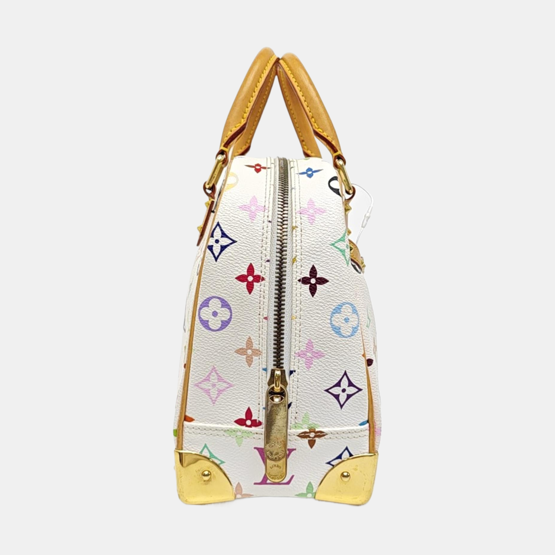 LV × TM DEAUVILLE Monogram Coated Canvas White