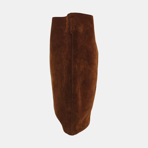 Suede Shoulder Bag Brown