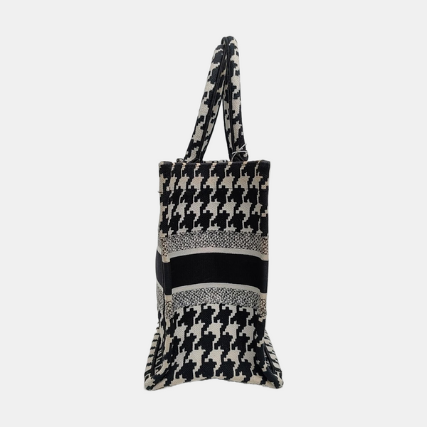 Book Tote Medium Fabric Black