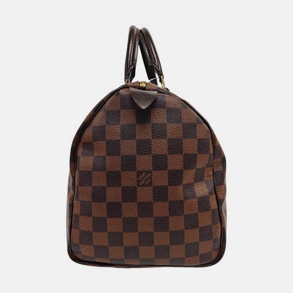 SPEEDY 30 Damier Ebene Coated Canvas Brown