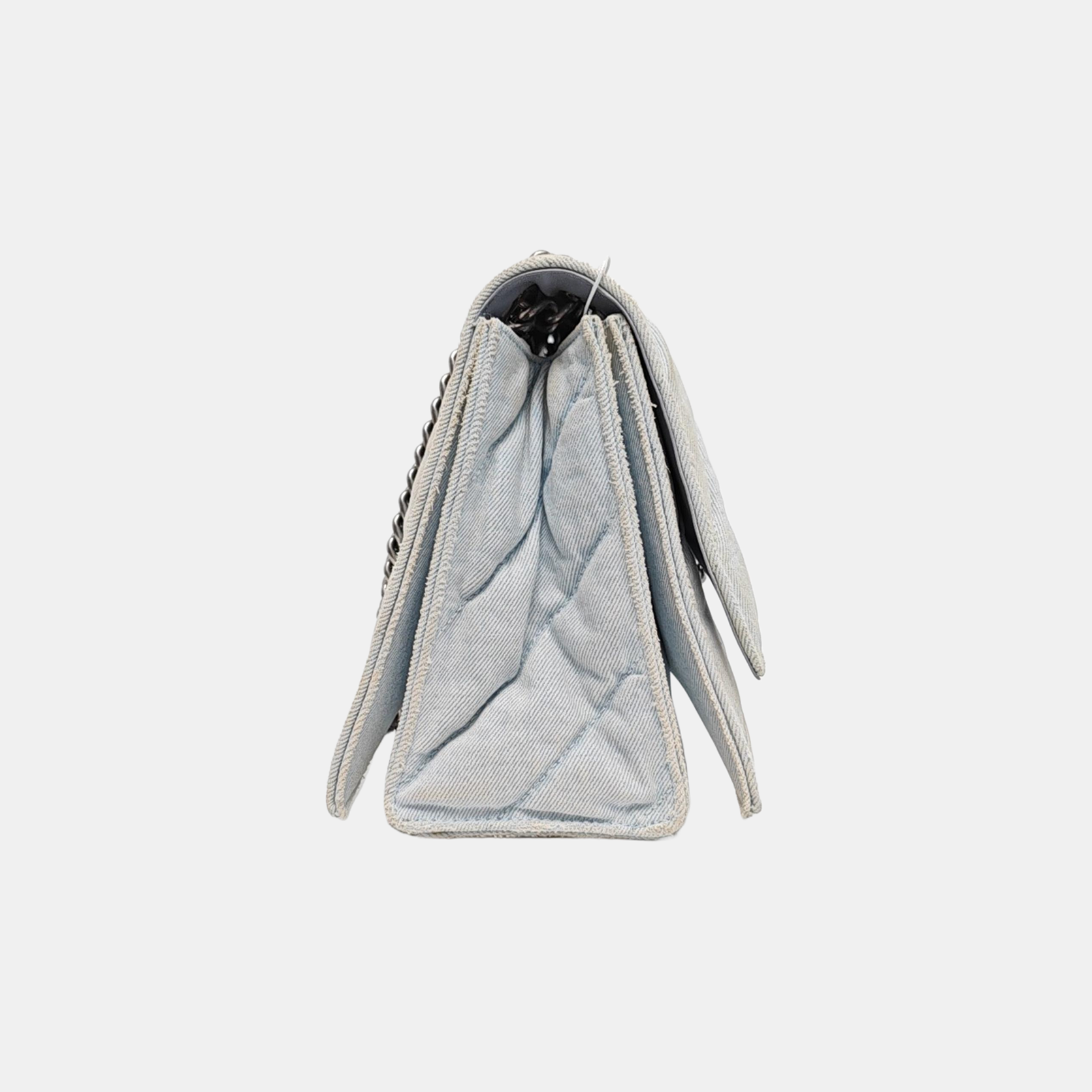 Crush Medium Quilted Denim Blue