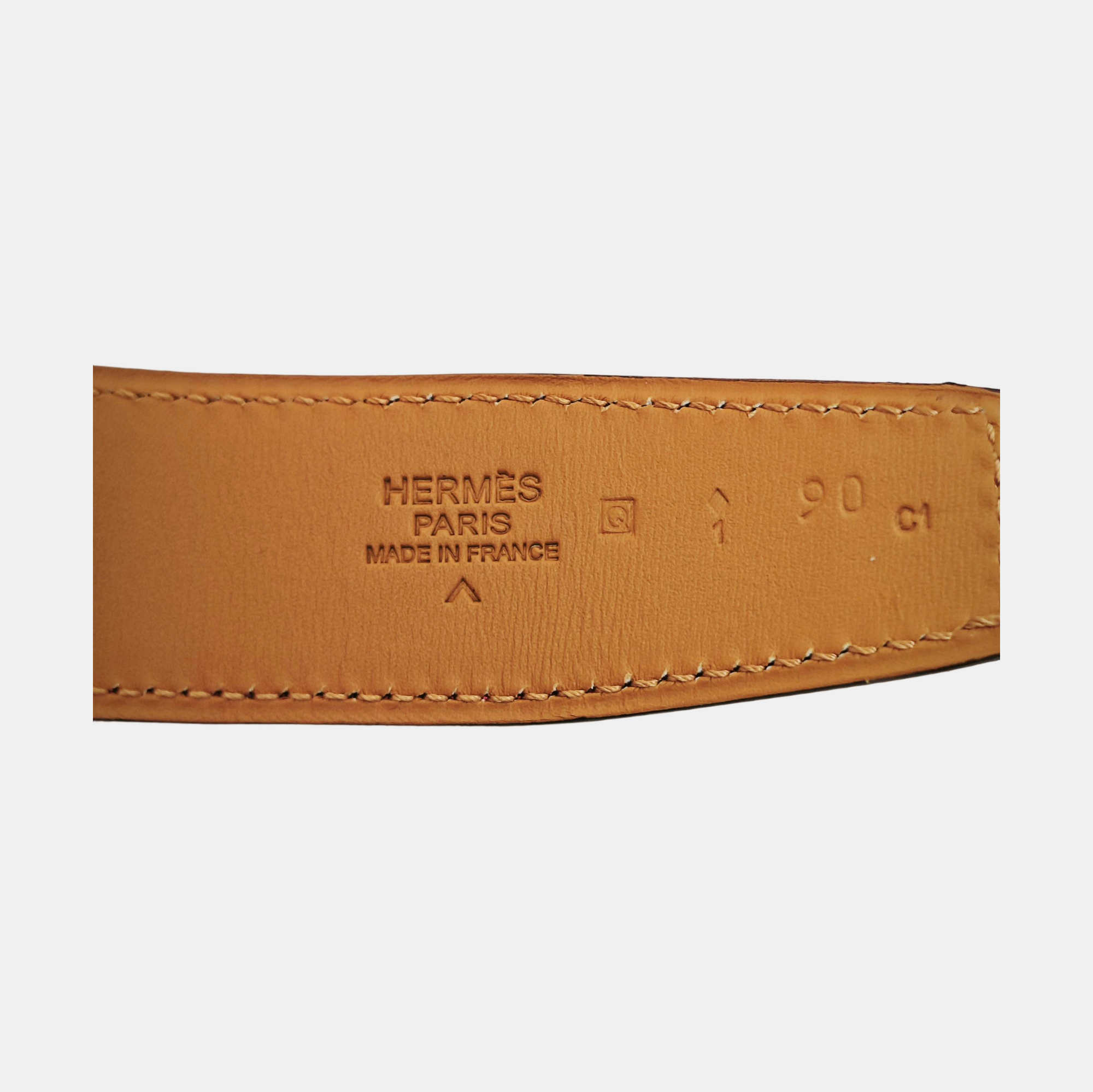 Leather Belt Red
