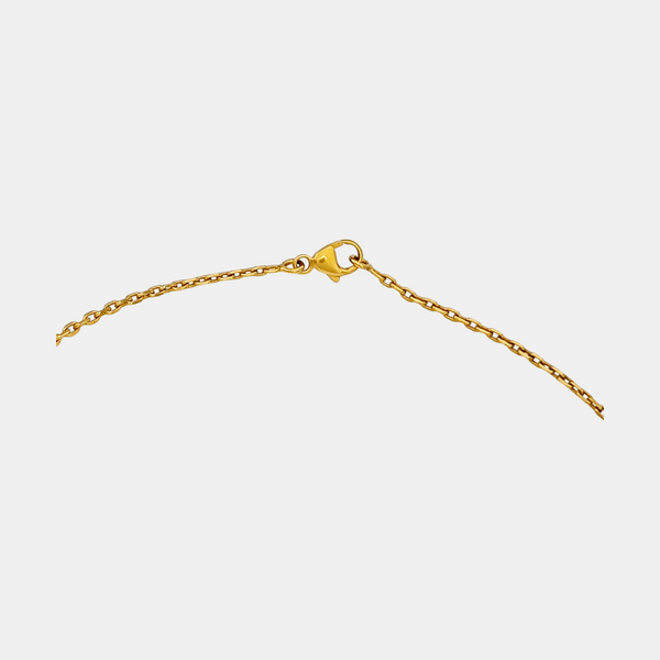 Pop H Metal Gold Necklace