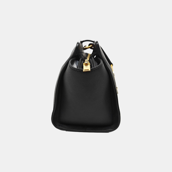 DOWNTOWN CABAS Calfskin Black