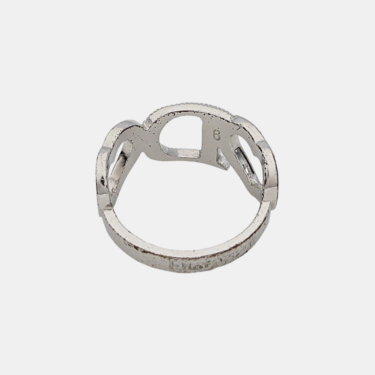 Metal Silver Ring EU 52