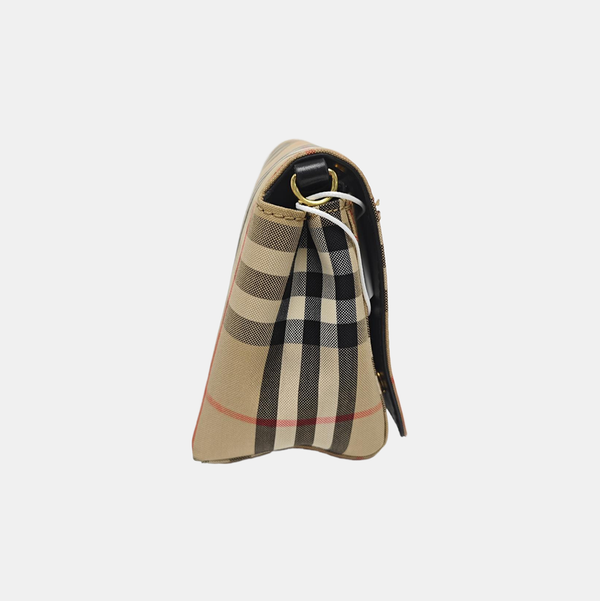 Vintage Small Fabric Beige
