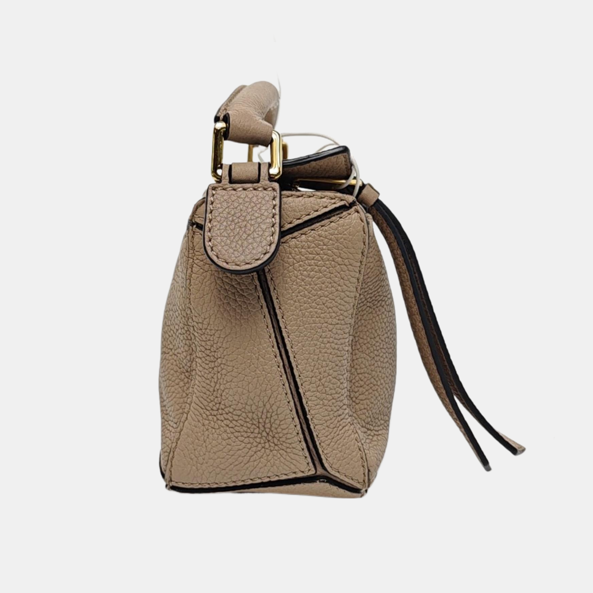 Authenticated pre-owned  Puzzle Mini Calfskin Brown - Shoulder Bag at Looply