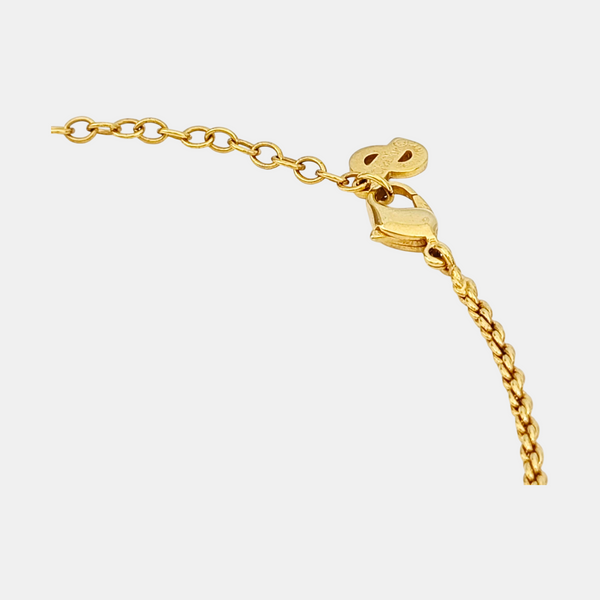 Petit CD Metal Gold Necklace
