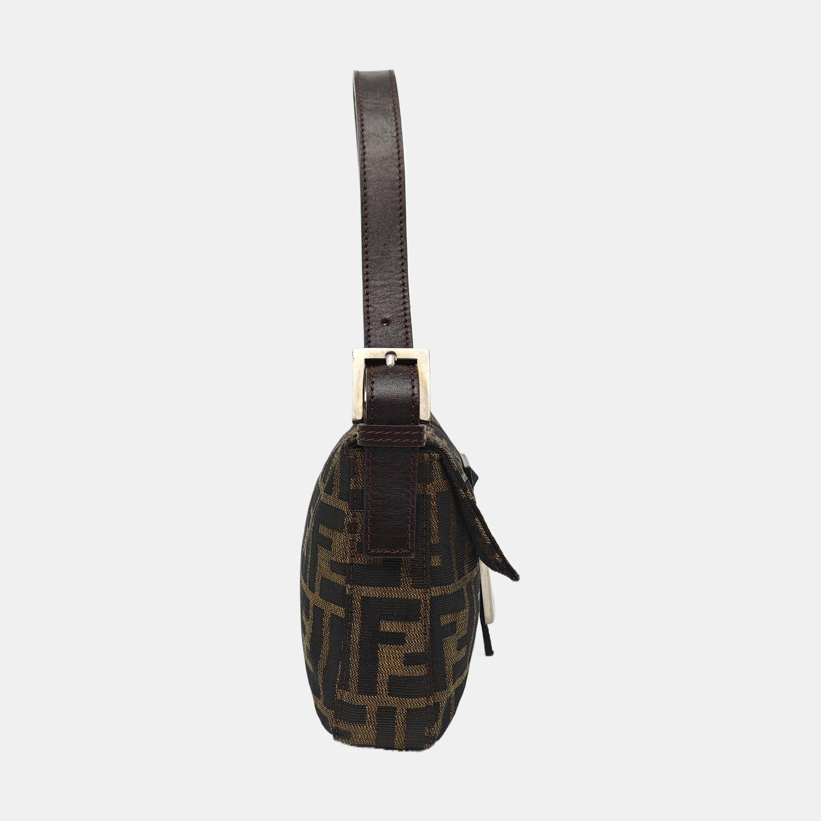 Baguette Medium Canvas Brown