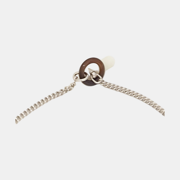 Mobile Palladium Plated Silver Necklace