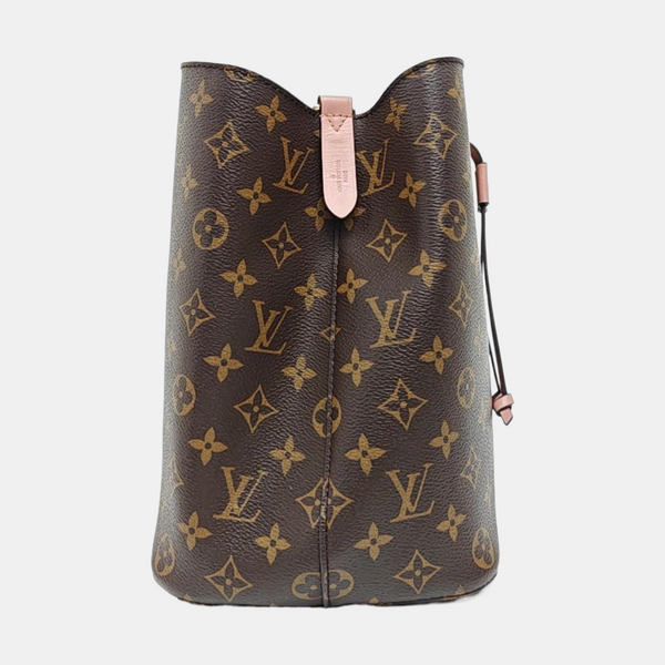 NÉONOÉ MM Monogram Coated Canvas Brown