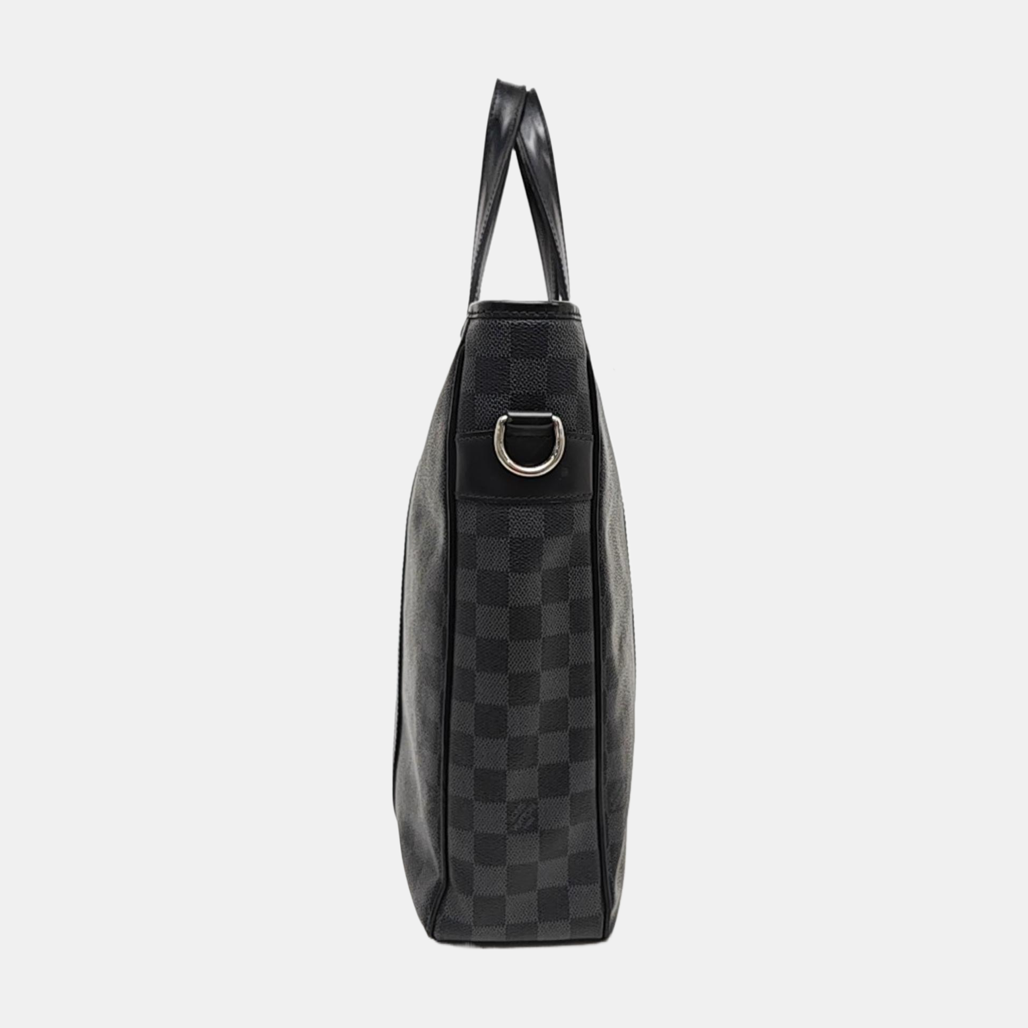TADAO PM Damier Graphite Coated Canvas Gray