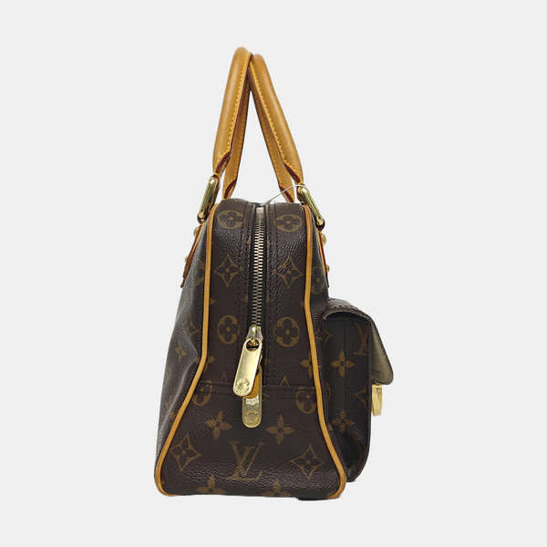 MANHATTAN PM Monogram Coated Canvas Brown