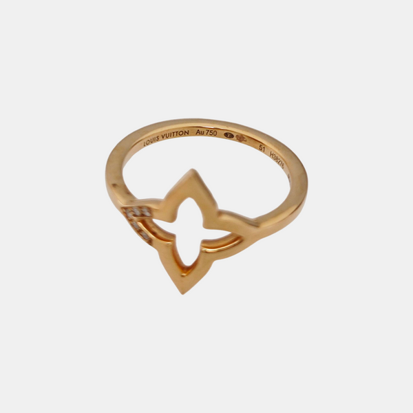 18k Rose Gold Ring EU 51