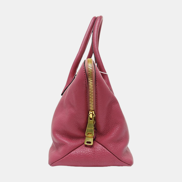 Calfskin Shoulder Bag Pink