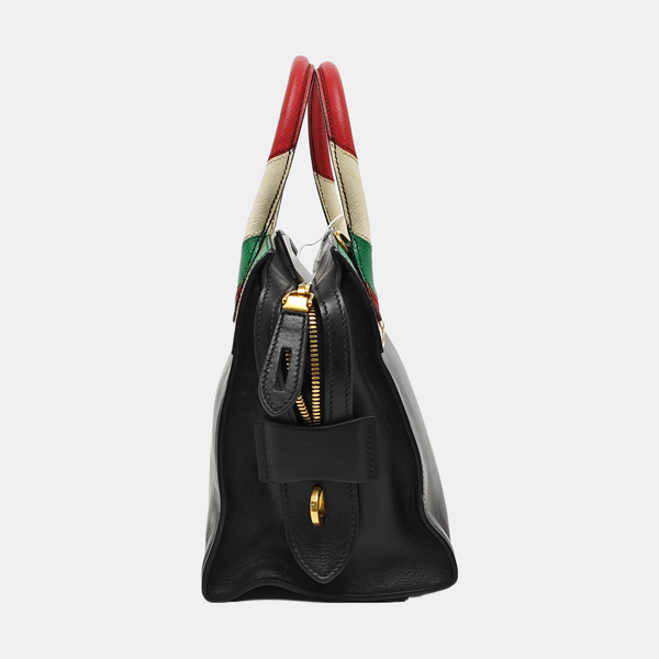 Esplanade Saffiano Calfskin Black