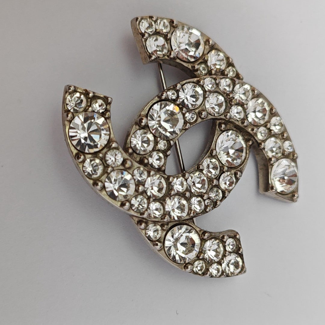 Metal Silver Brooch
