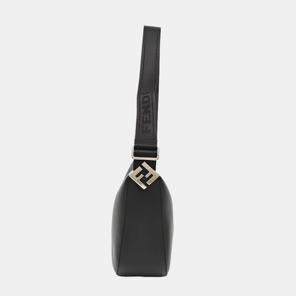 Calfskin Shoulder Bag Black