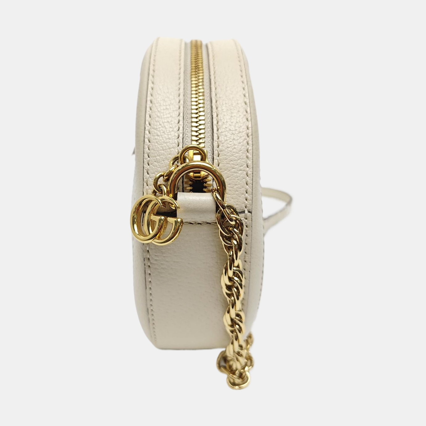 Ophidia Mini Calfskin White
