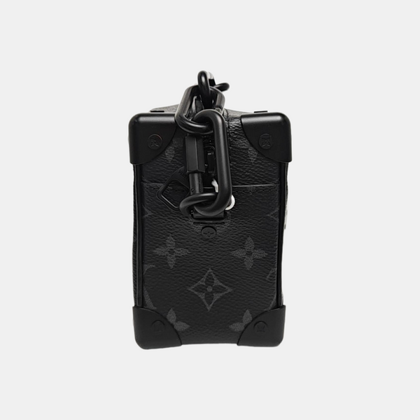 SOFT TRUNK Mini Monogram Coated Canvas Black