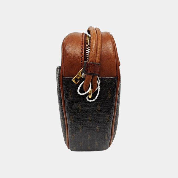 LE MONOGRAMME CŒUR Coated Canvas Brown