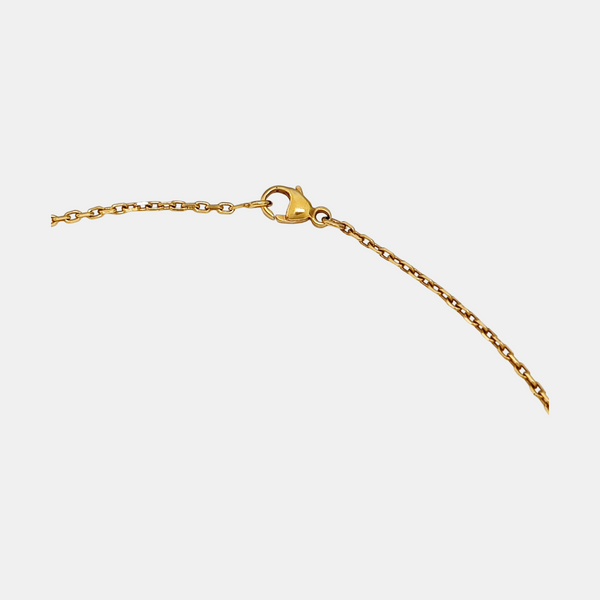 Pop H Metal Gold Necklace