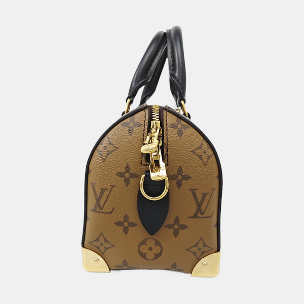 SPEEDY TRUNK 20 Monogram Coated Canvas Brown