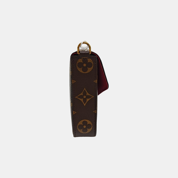 FÉLICIE Monogram Coated Canvas Brown