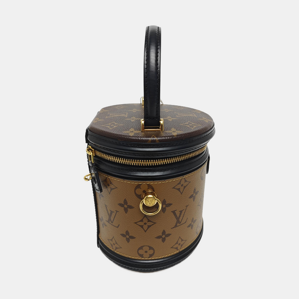 CANNES PM Monogram Coated Canvas Brown