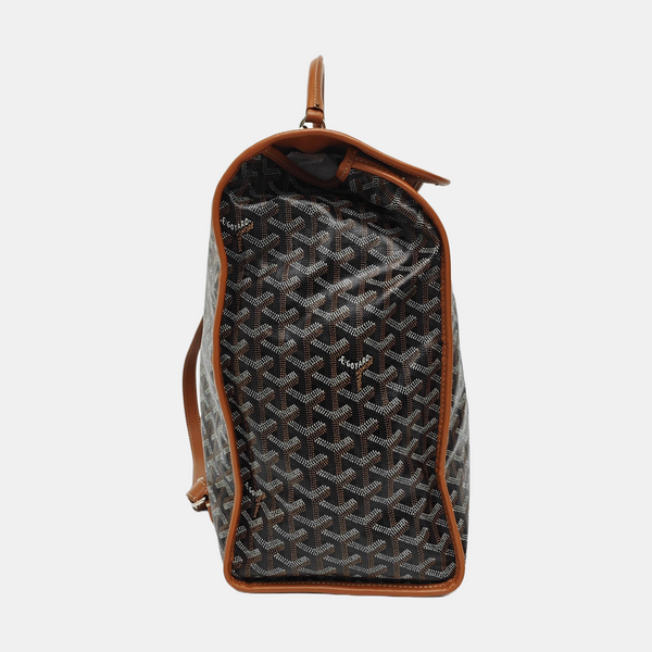 Saint Léger Coated Canvas Brown