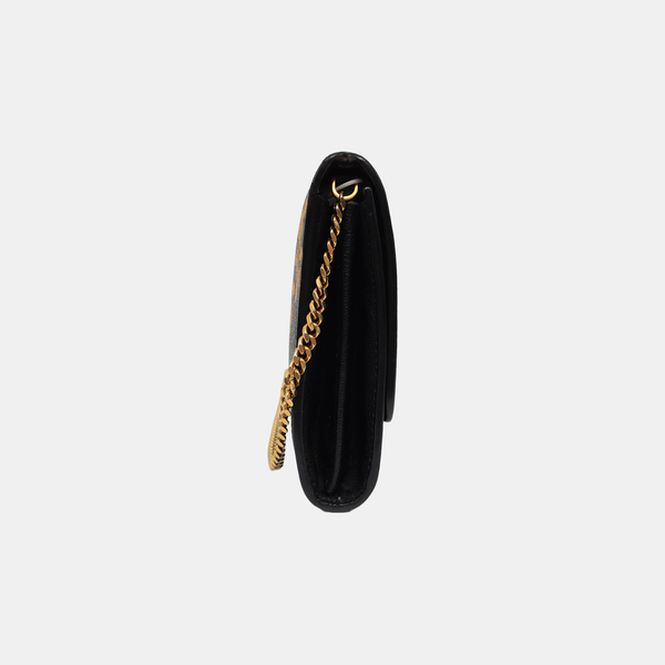 Calfskin Shoulder Bag Black