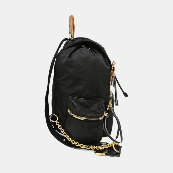 The Rucksack Medium Nylon Black