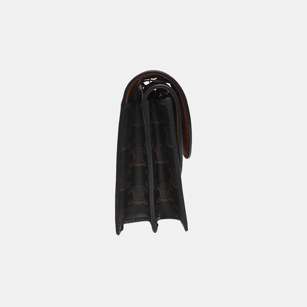 TRIOMPHE CANVAS Small Coated Canvas Brown