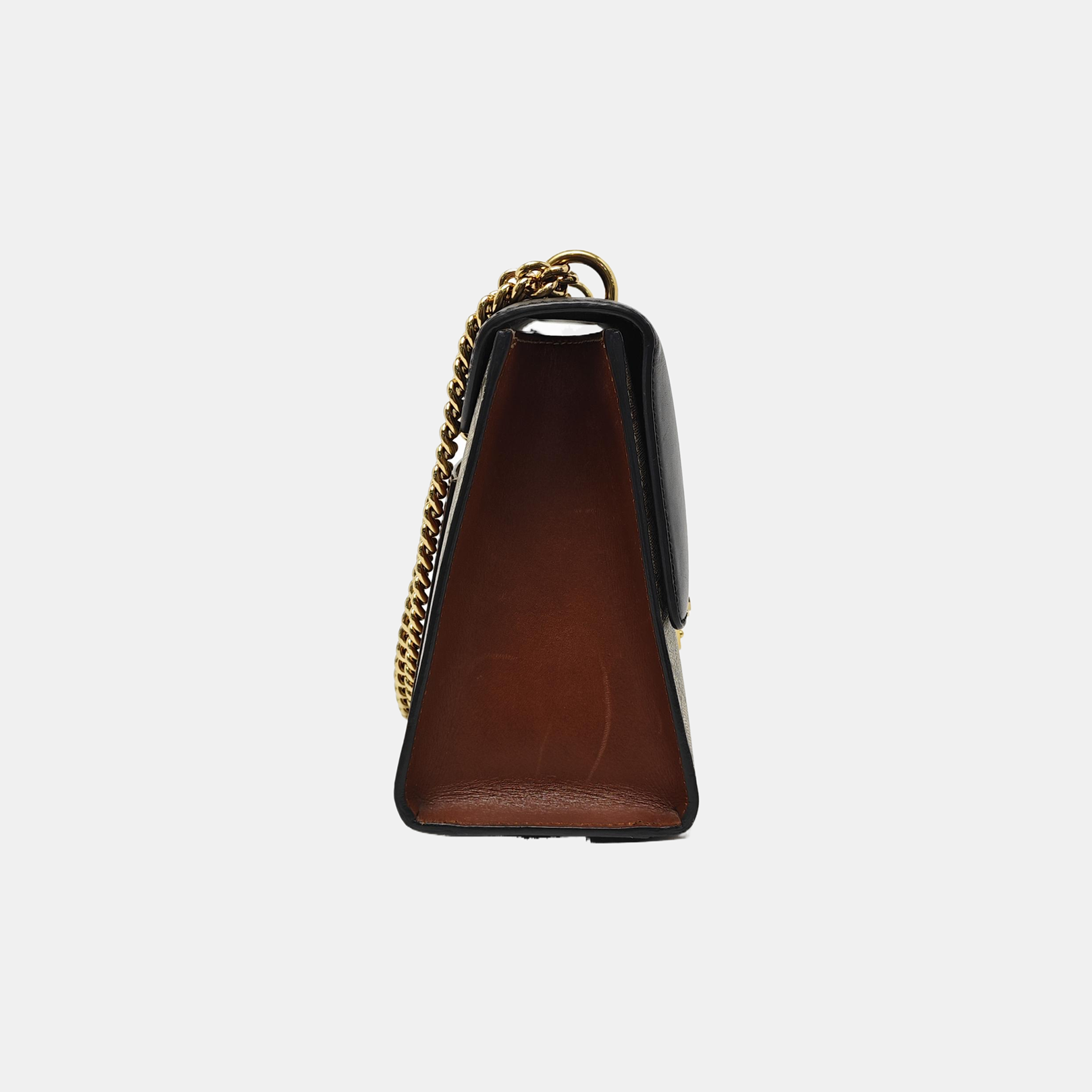 Padlock Medium Monogram Coated Canvas Multicolor