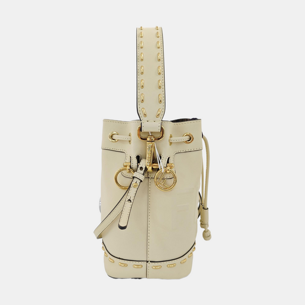 Mon Tresor Mini Calfskin White
