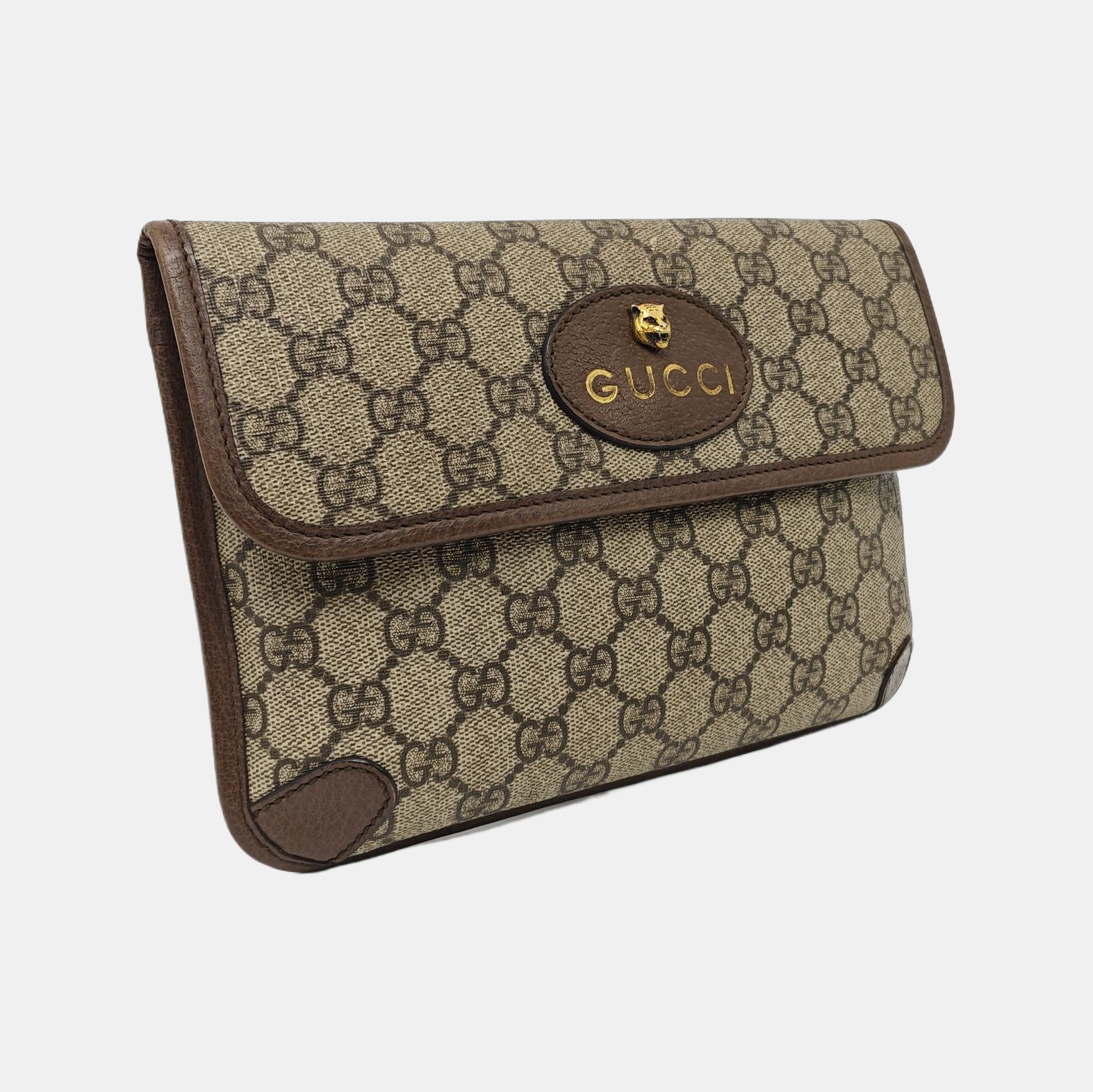 Neo Vintage Monogram Coated Canvas Beige