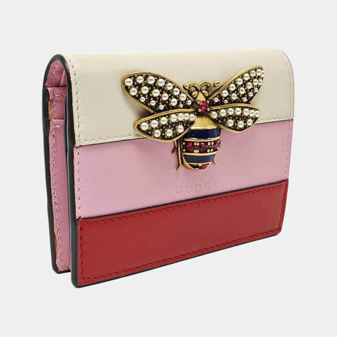 Queen Margaret Calfskin Multicolor Card Holder