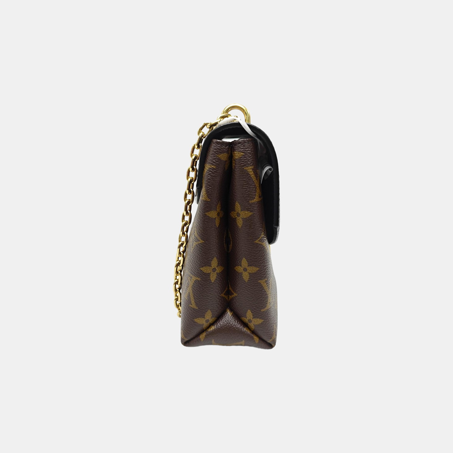 SAINT PLACIDE Monogram Coated Canvas Black