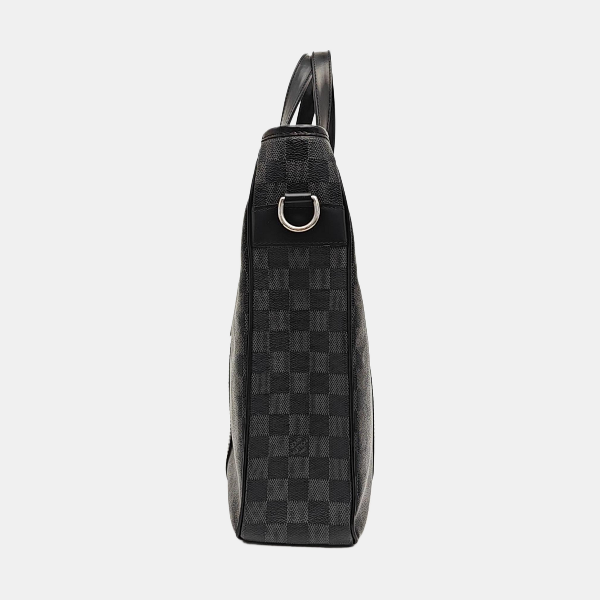 TADAO Damier Graphite Coated Canvas Gray