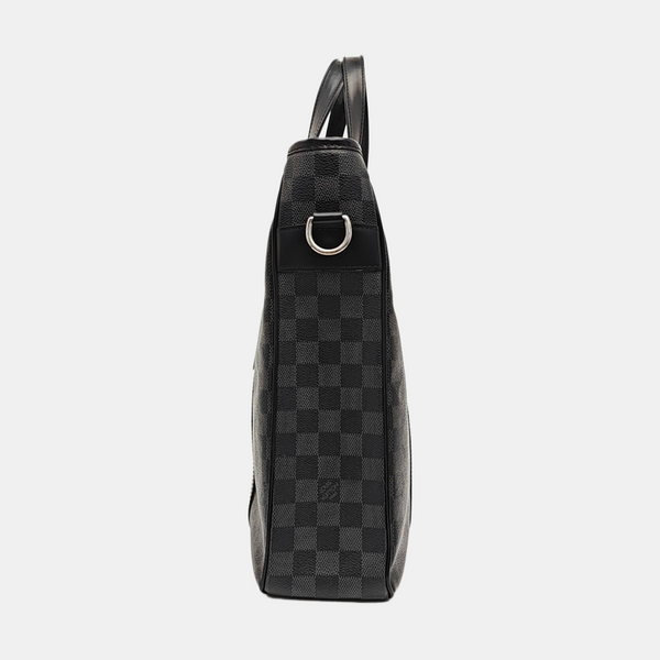 TADAO Damier Graphite Coated Canvas Gray