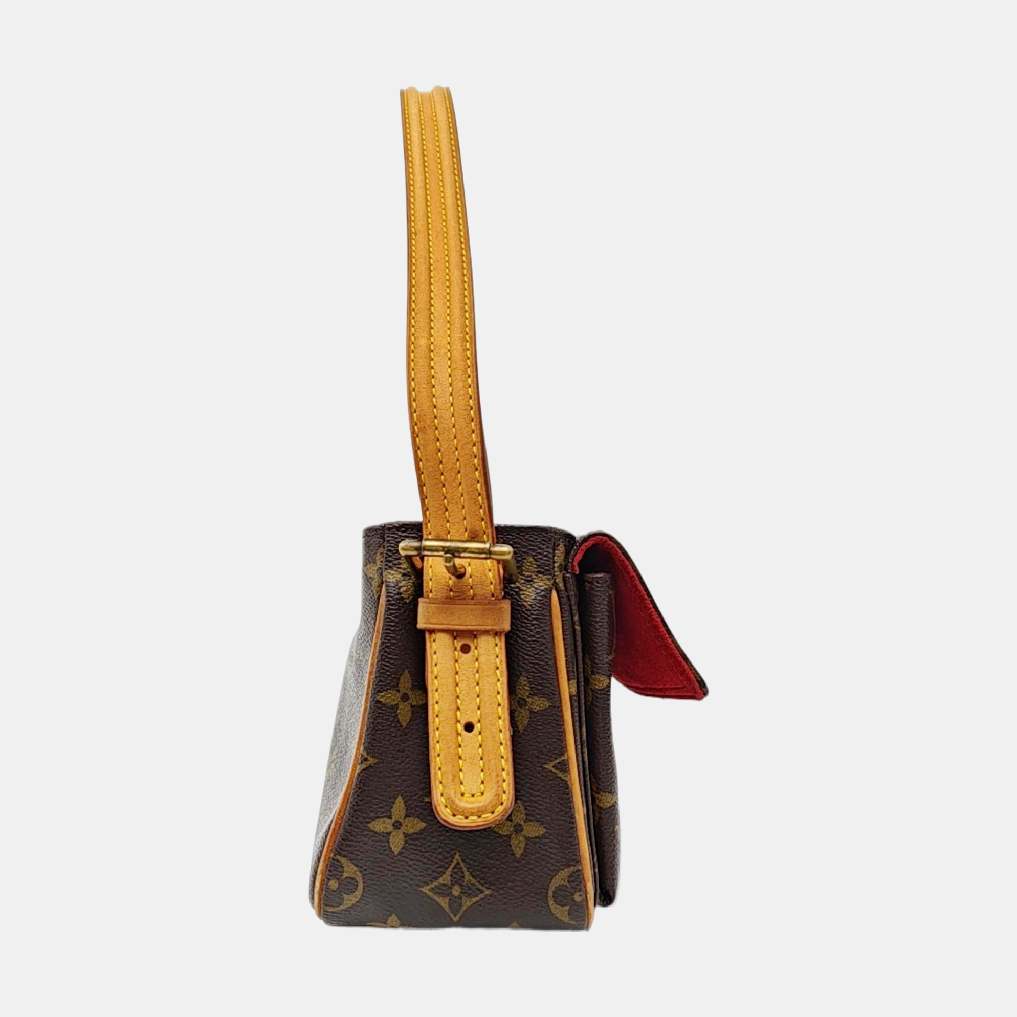 VIVA CITE Monogram Coated Canvas Brown