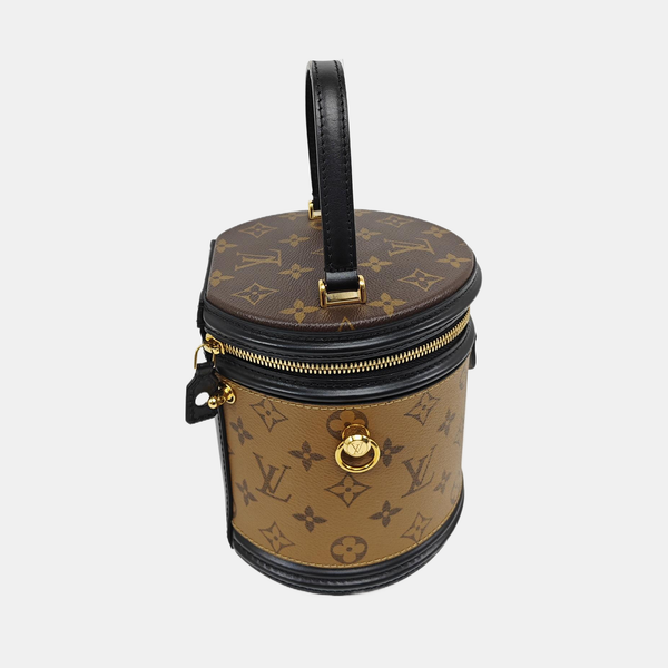 CANNES PM Monogram Coated Canvas Brown