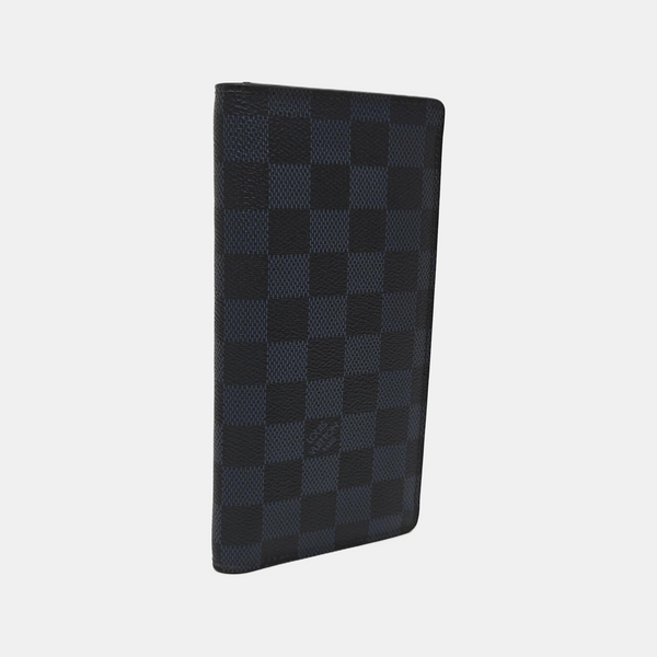 BRAZZA Damier Graphite Coated Canvas Gray Wallet
