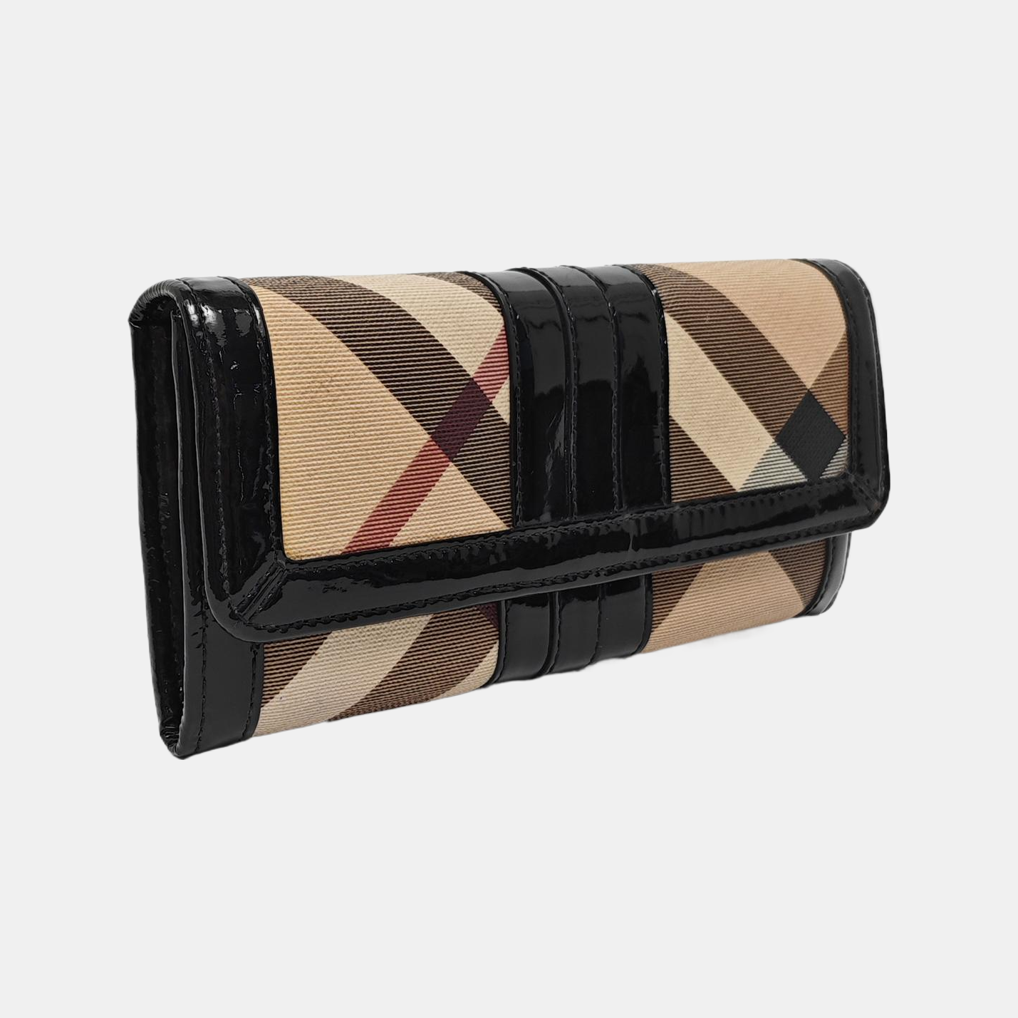 Coated Canvas Wallet Multicolor