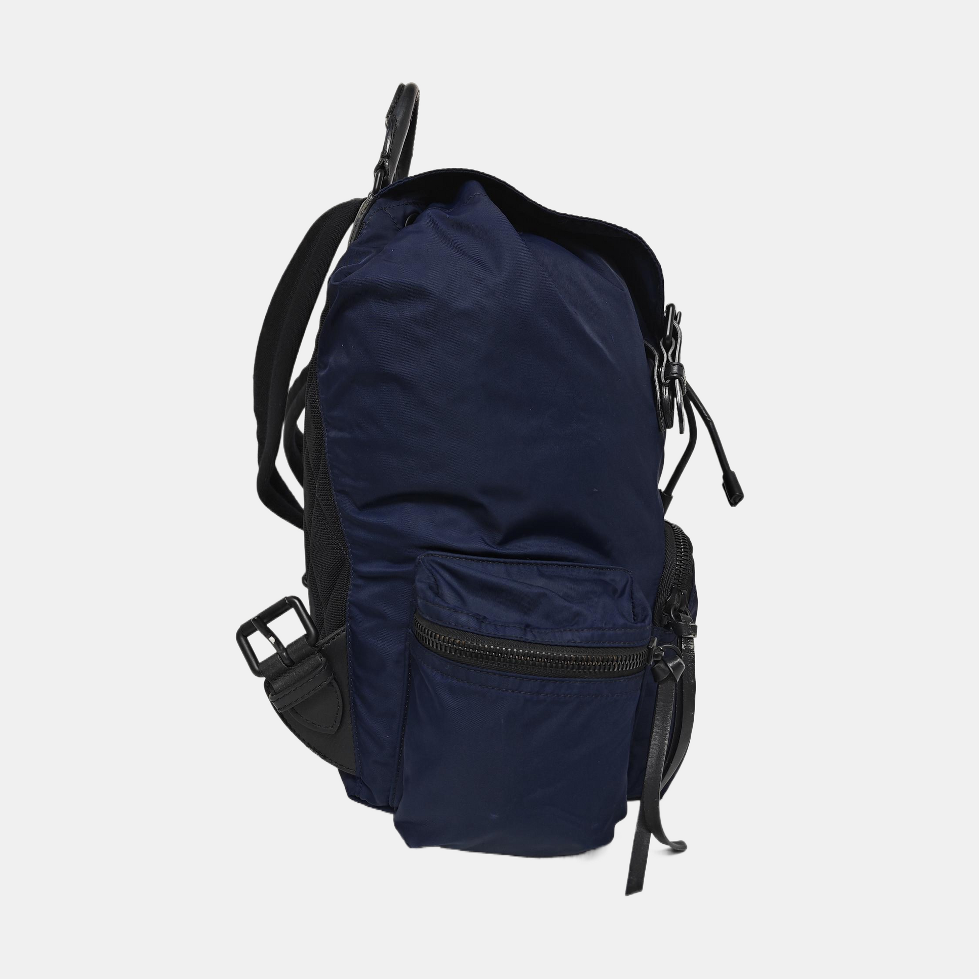 The Rucksack Large Nylon Blue
