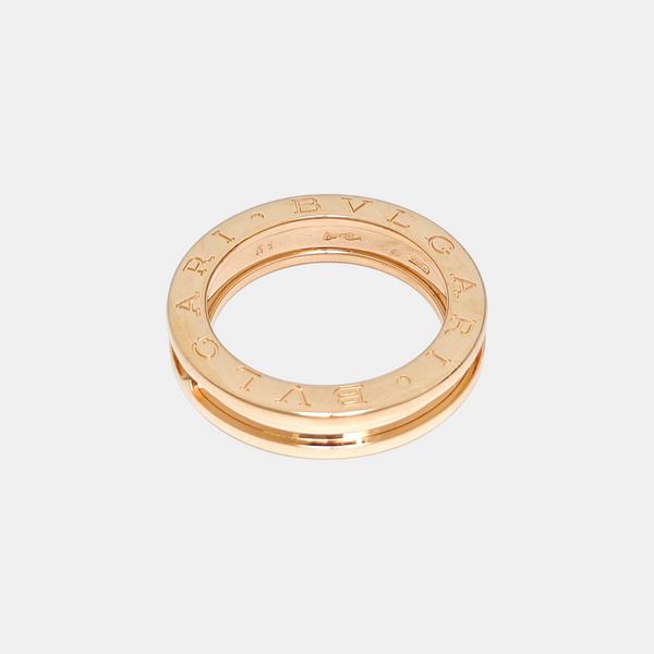 B.ZERO1 18k Rose Gold Ring EU 51
