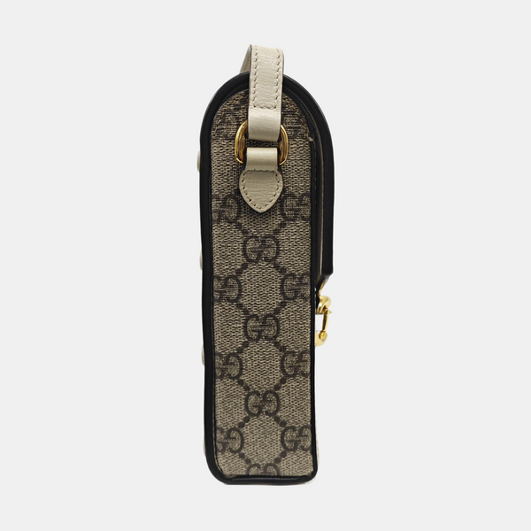Horsebit 1955 Mini Coated Canvas Beige