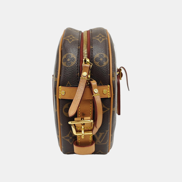 BOITE CHAPEAU MM Monogram Coated Canvas Brown